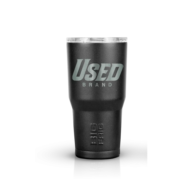UsedBrand_PrimaryLogo_Laser_20ozBlack