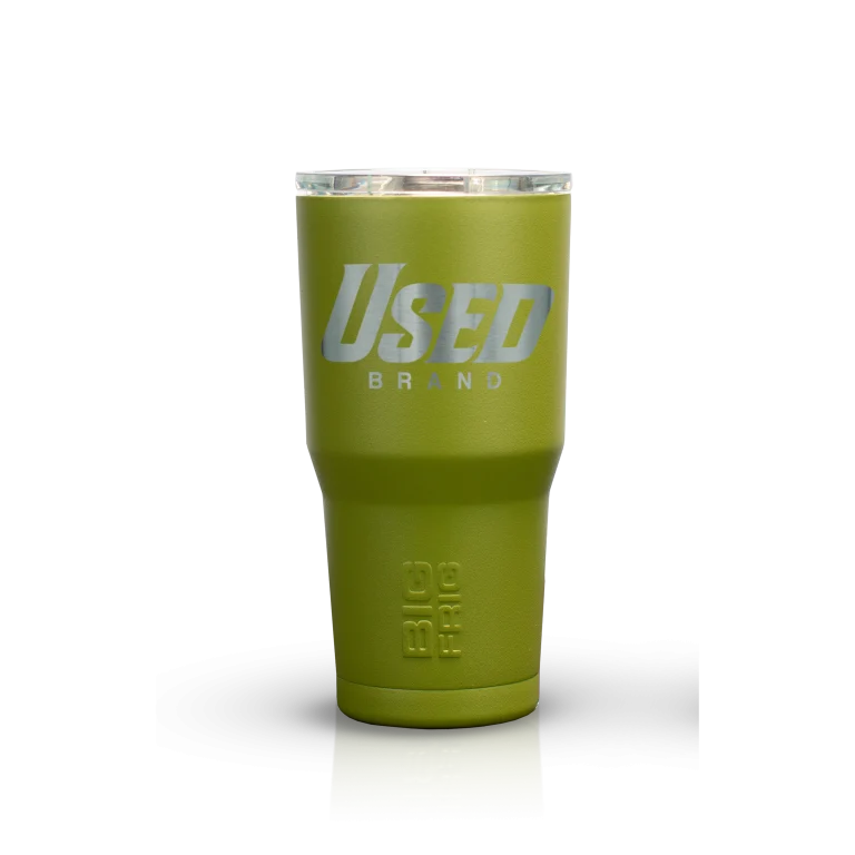 UsedBrand_PrimaryLogo_Laser_20ozODGreen