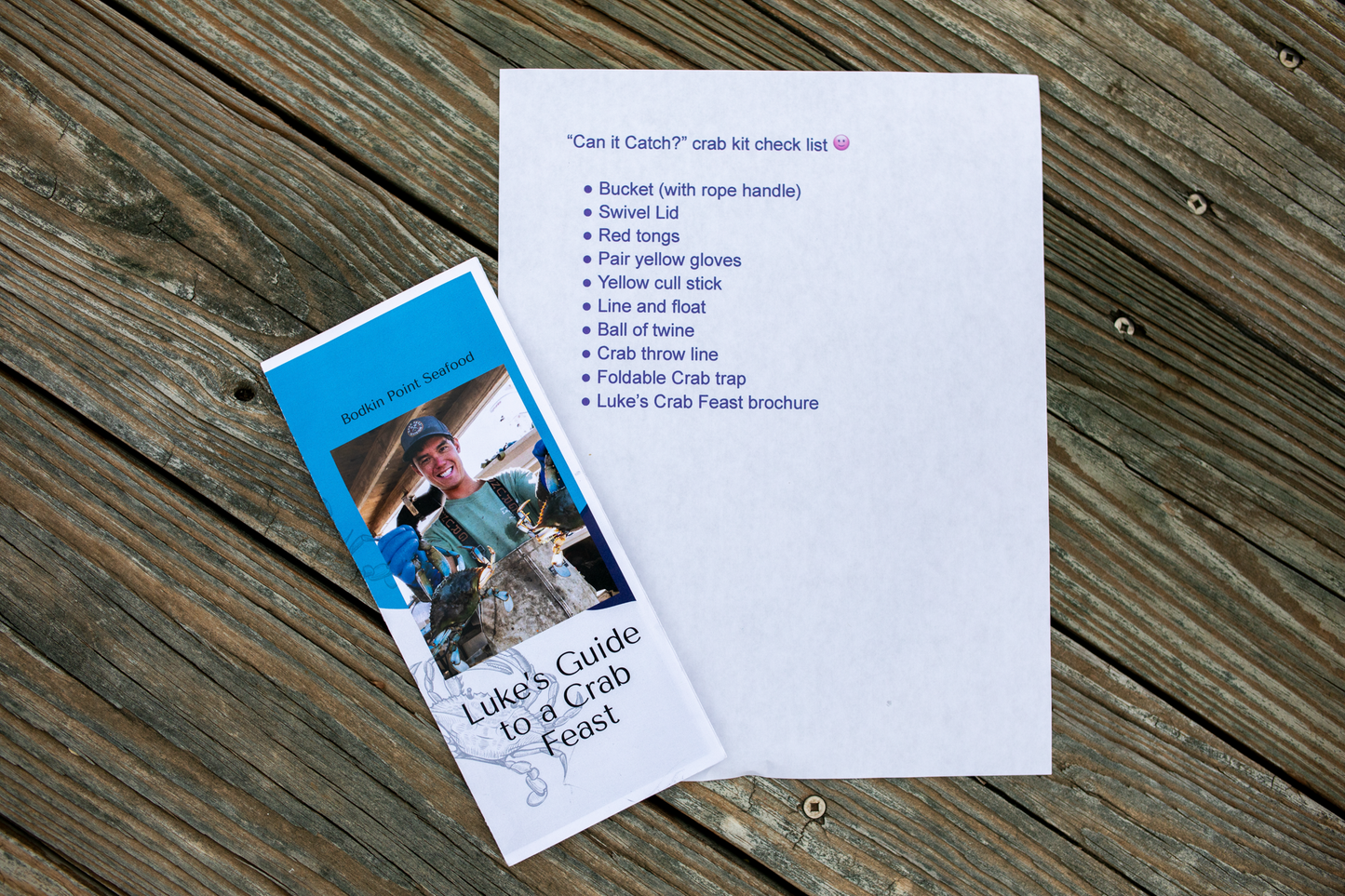 "Can it Catch" Crab Bucket