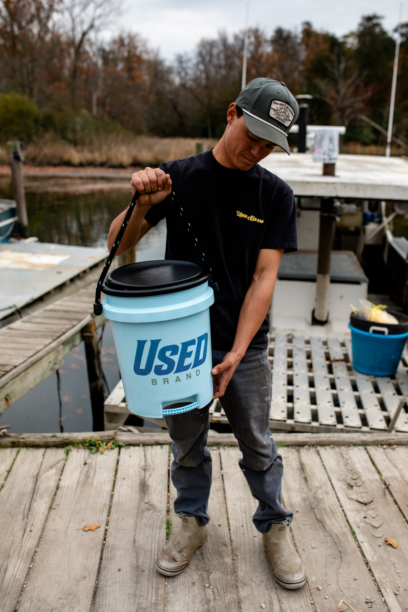 "Can it Catch" Crab Bucket