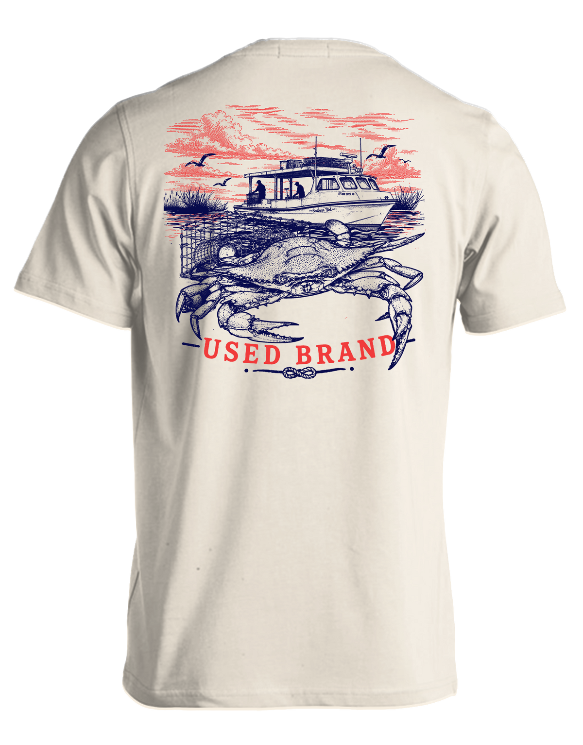 Boat, Trap and Crab