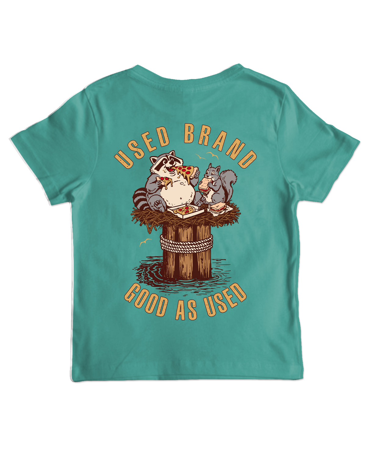 Squirrel and Raccoon Pizza (youth)