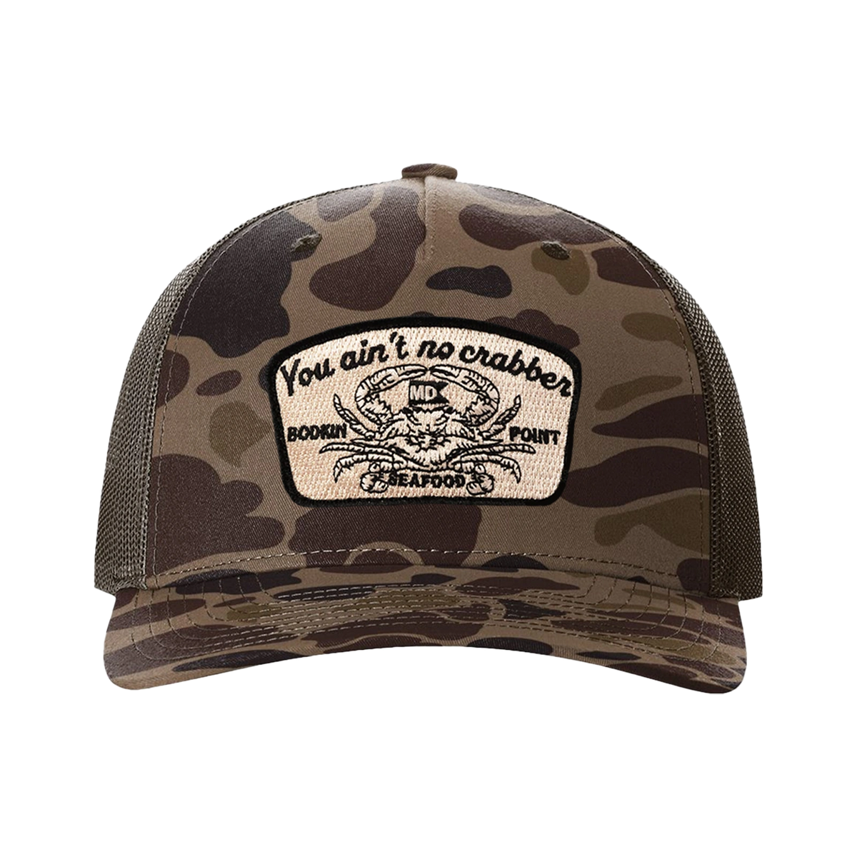 You Ain't No Crabber Hat Camo