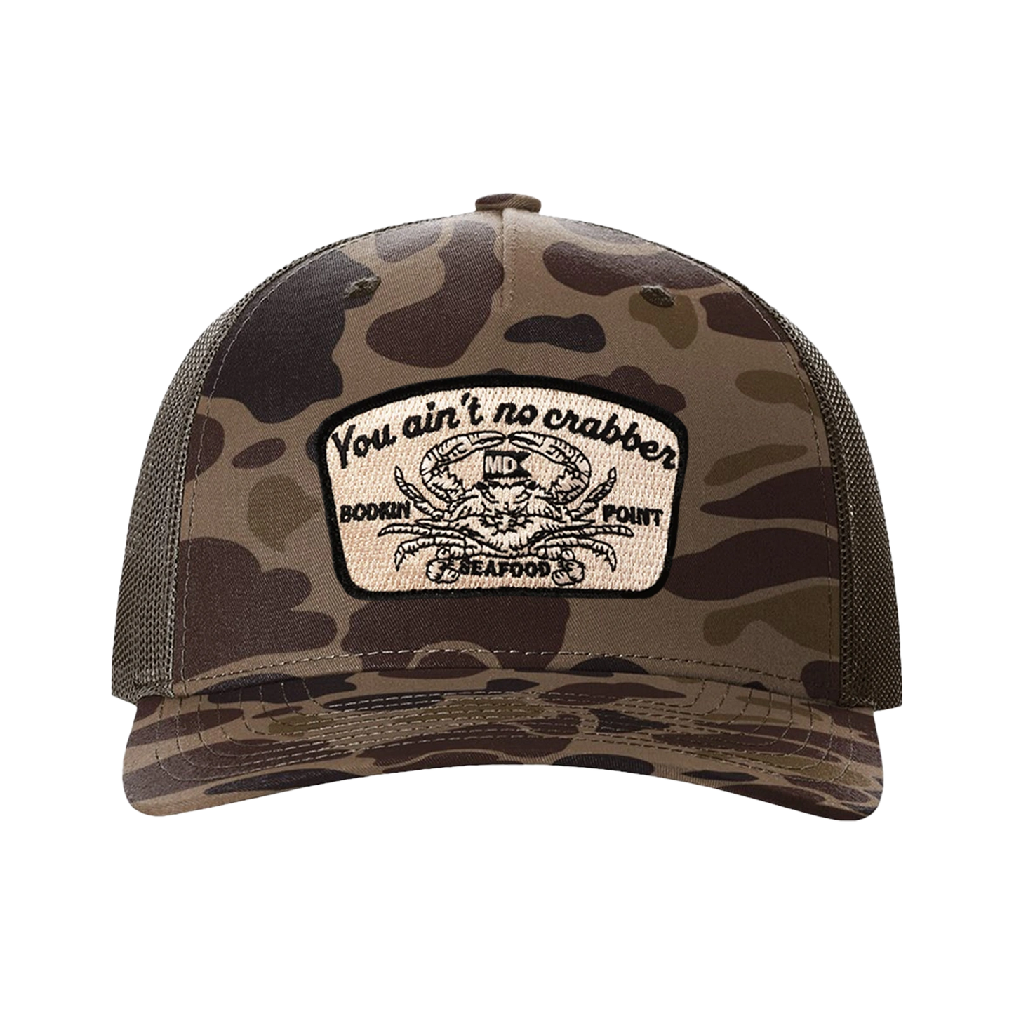 Bodkin Seafood Trucker Hat Camo