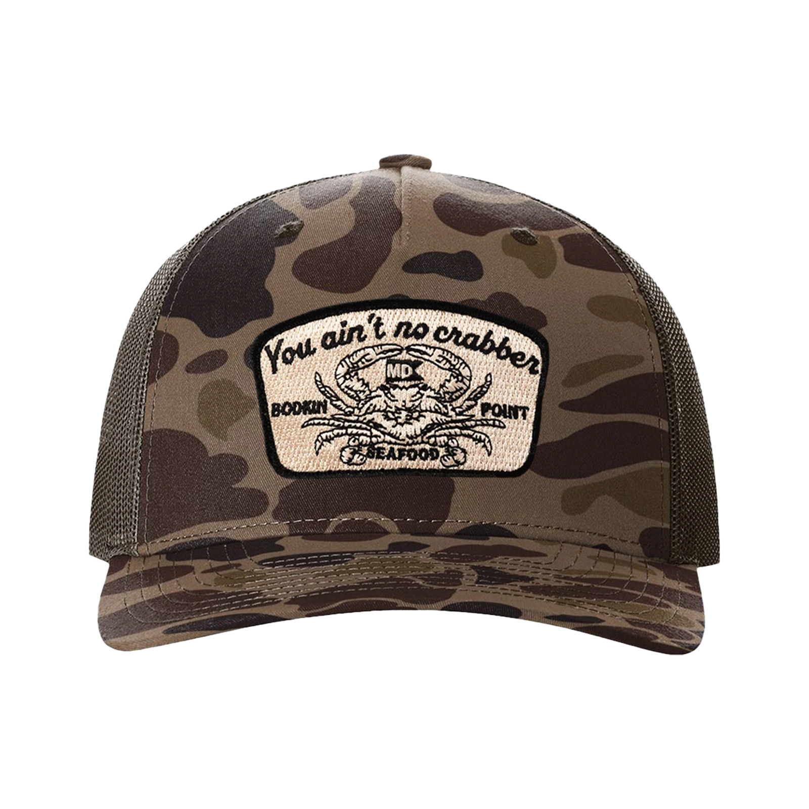 Bodkin Seafood Trucker Hat Camo