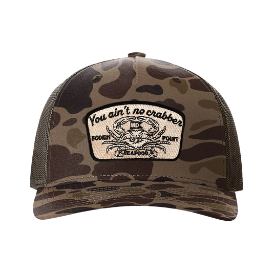 Bodkin Seafood Trucker Hat Camo